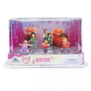 Rare Pixar Turning Red Deluxe 9 Figure Collectible Play Set NIB